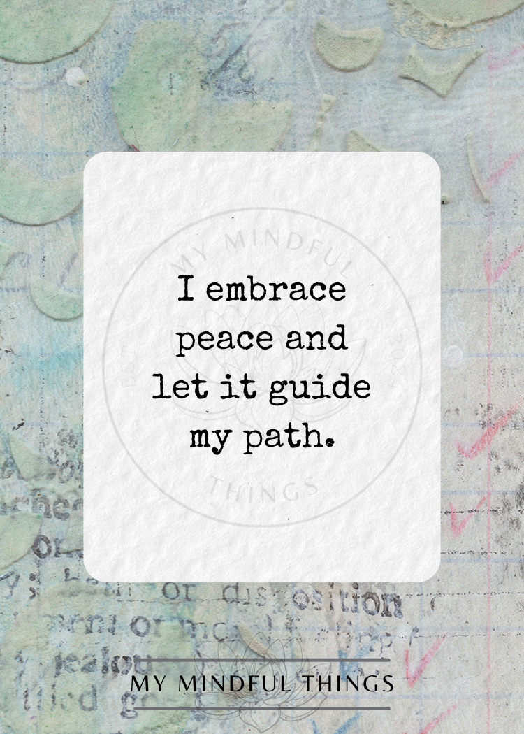 Inner Peace Affirmation Pack (digital download)