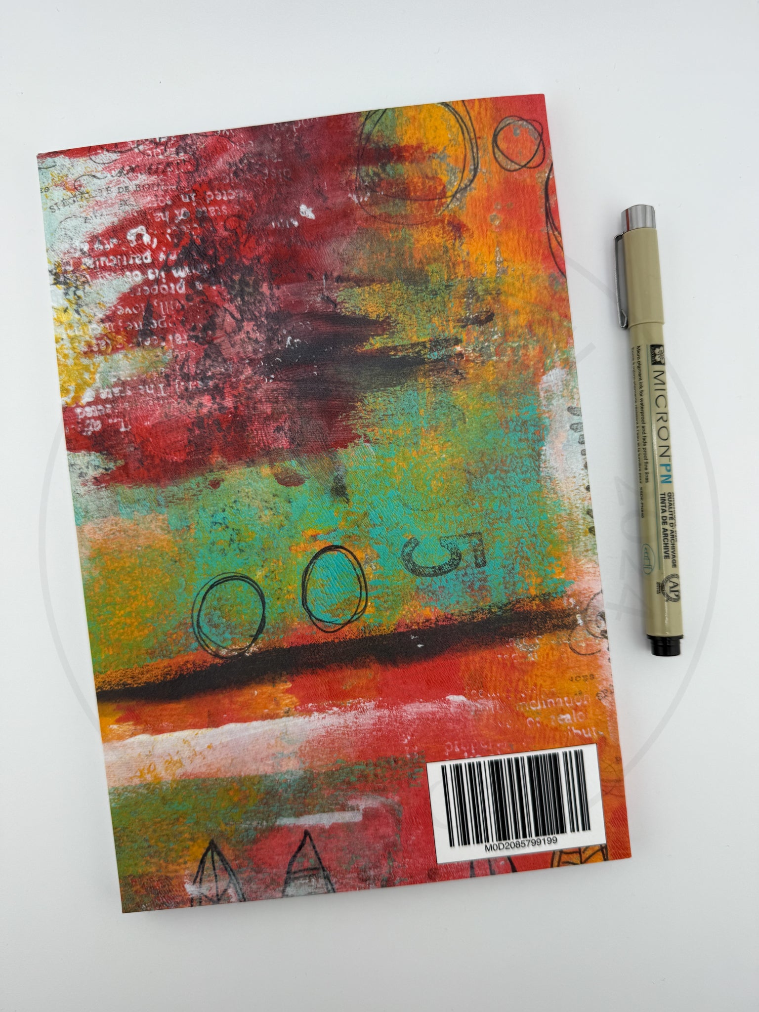 Softcover Journals - green/orange/red