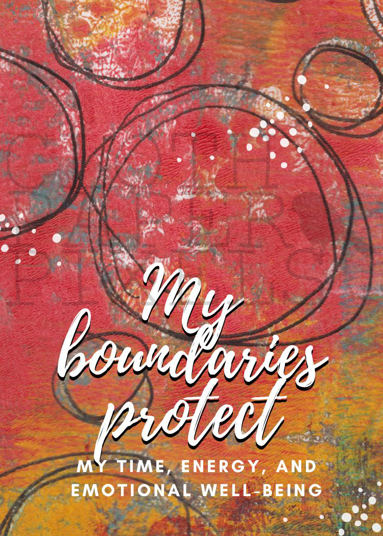Boundaries Affirmation Pack (digital download)