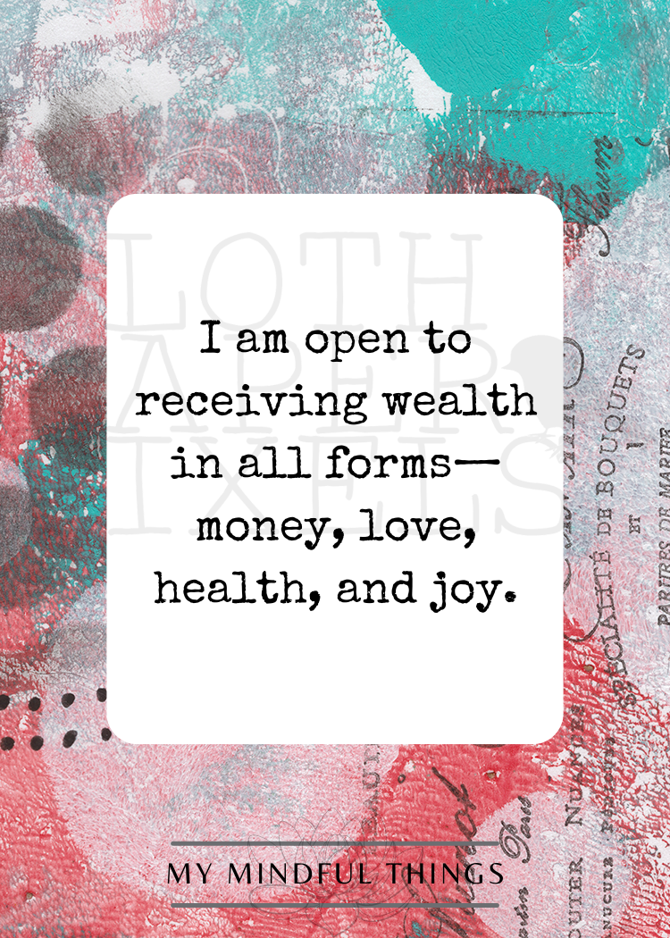 Abundance Affirmation Pack (digital download)