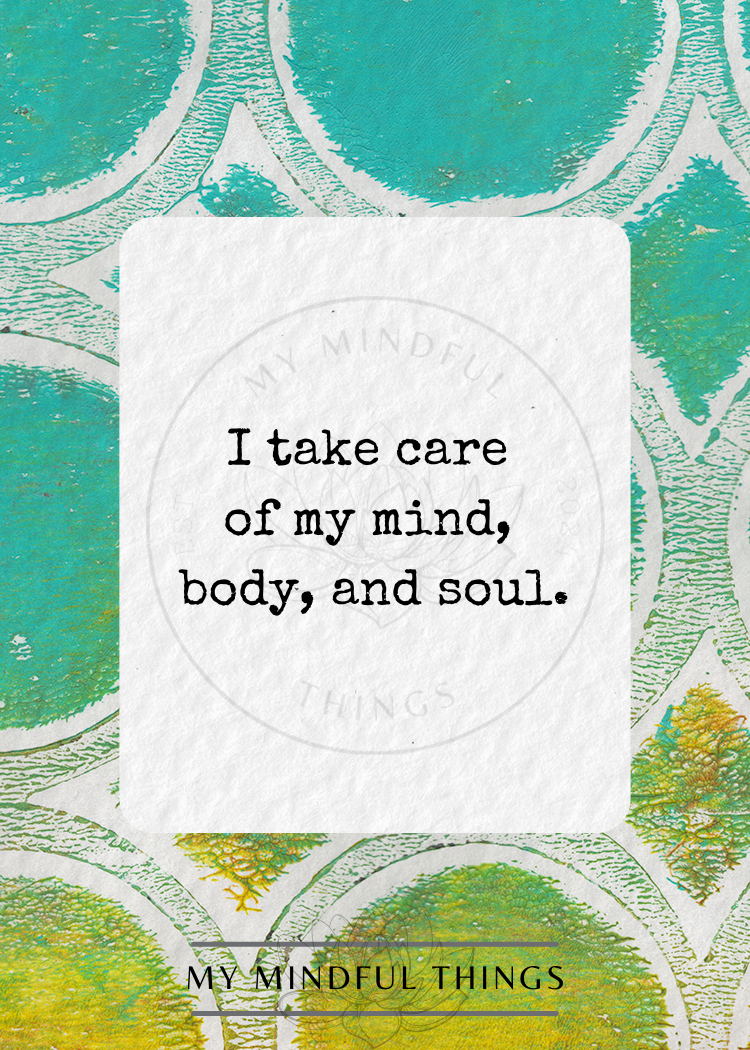 Health &amp; Wellness Affirmation Pack (digital download)
