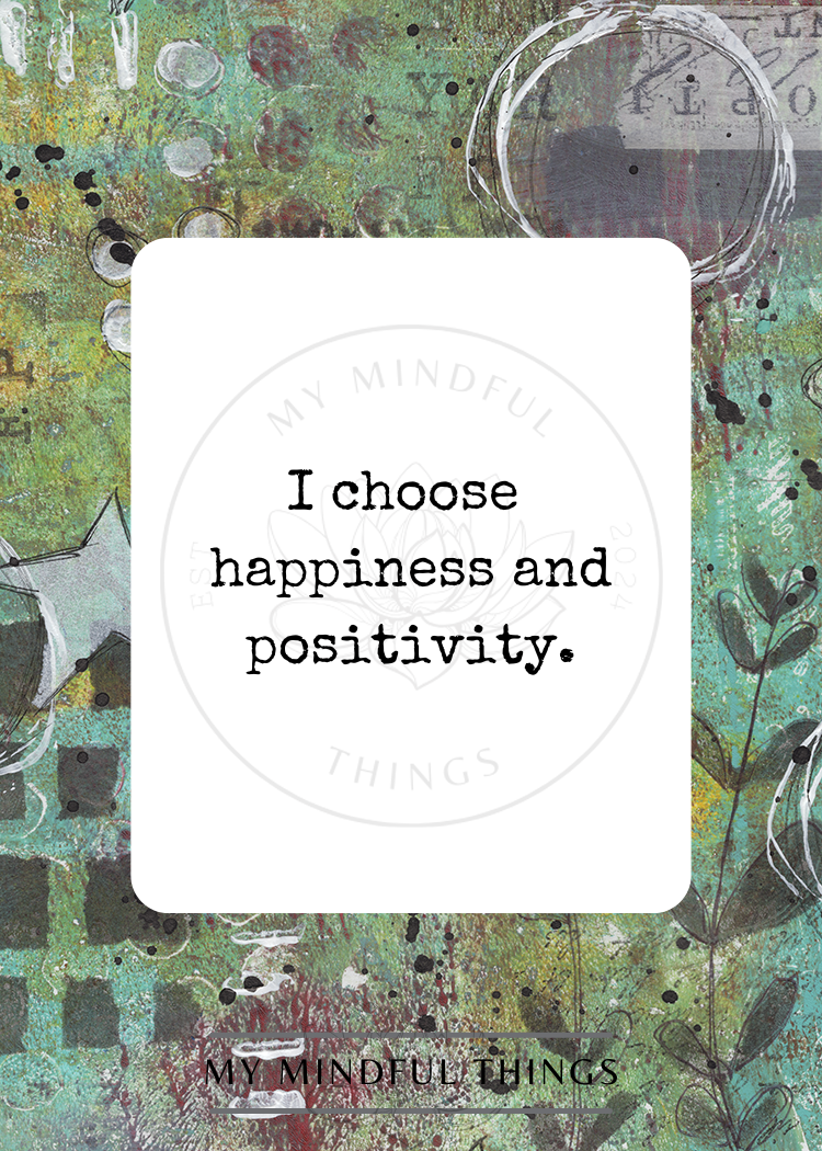 Positive Thinking Affirmations (digital download)