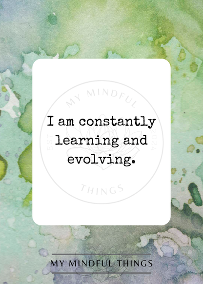Personal Growth Affirmation Pack (digital download)