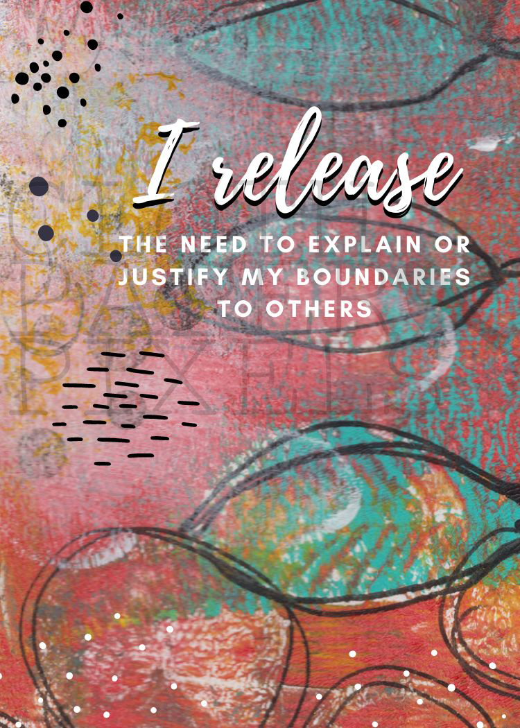 Boundaries Affirmation Pack (digital download)