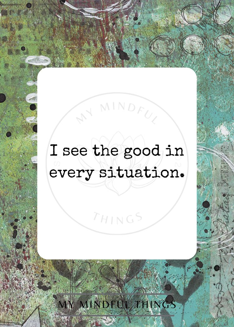 Positive Thinking Affirmations (digital download)