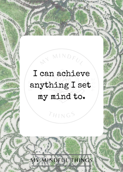 Confidence &amp; Self-esteem Affirmations (digtial download)