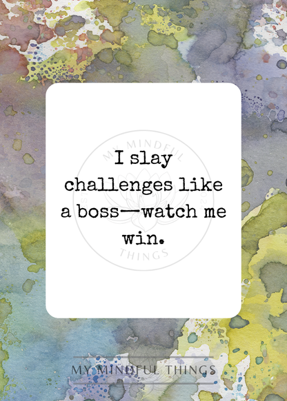 Empowerment Affirmation Pack (digital download)