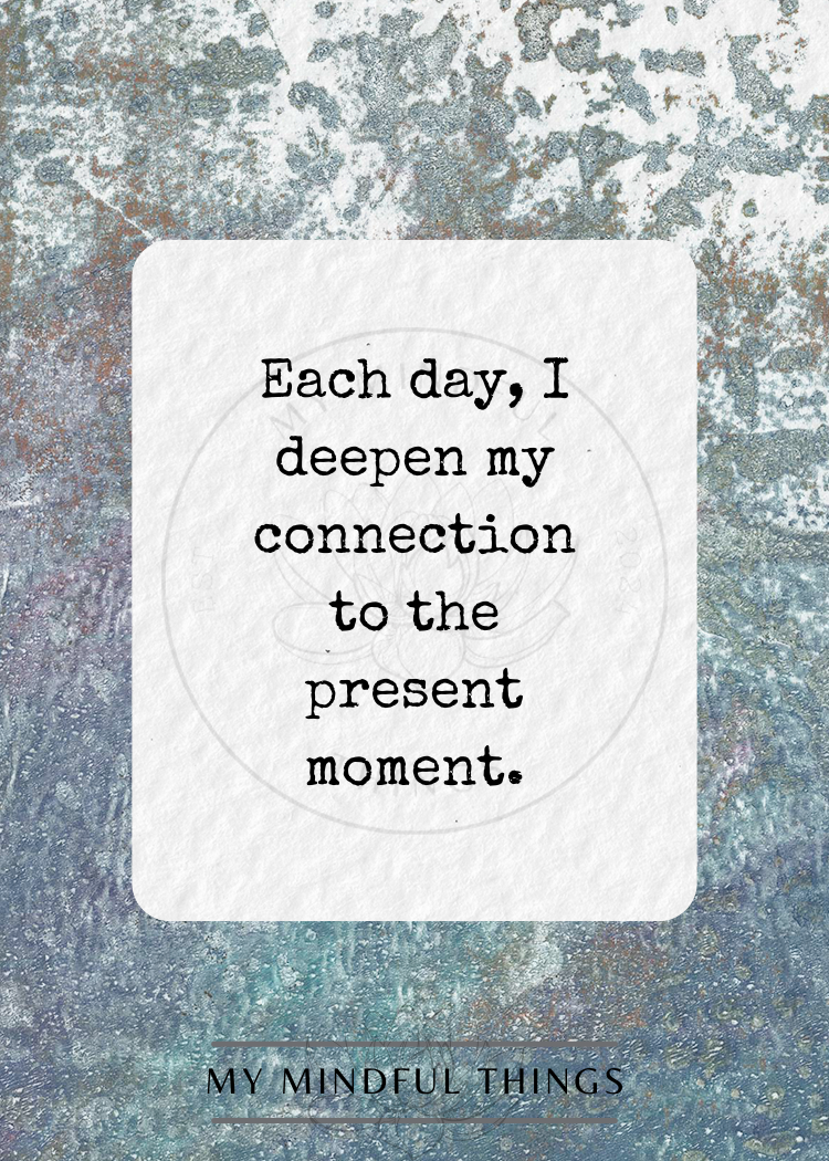 Cultivating Mindfulness Affirmation Pack (digital download)