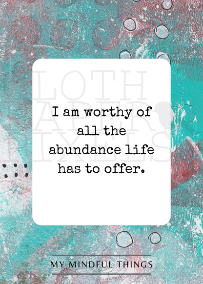 Abundance Affirmation Pack (digital download)