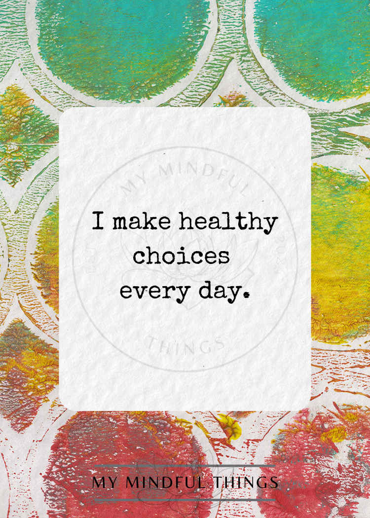 Health &amp; Wellness Affirmation Pack (digital download)