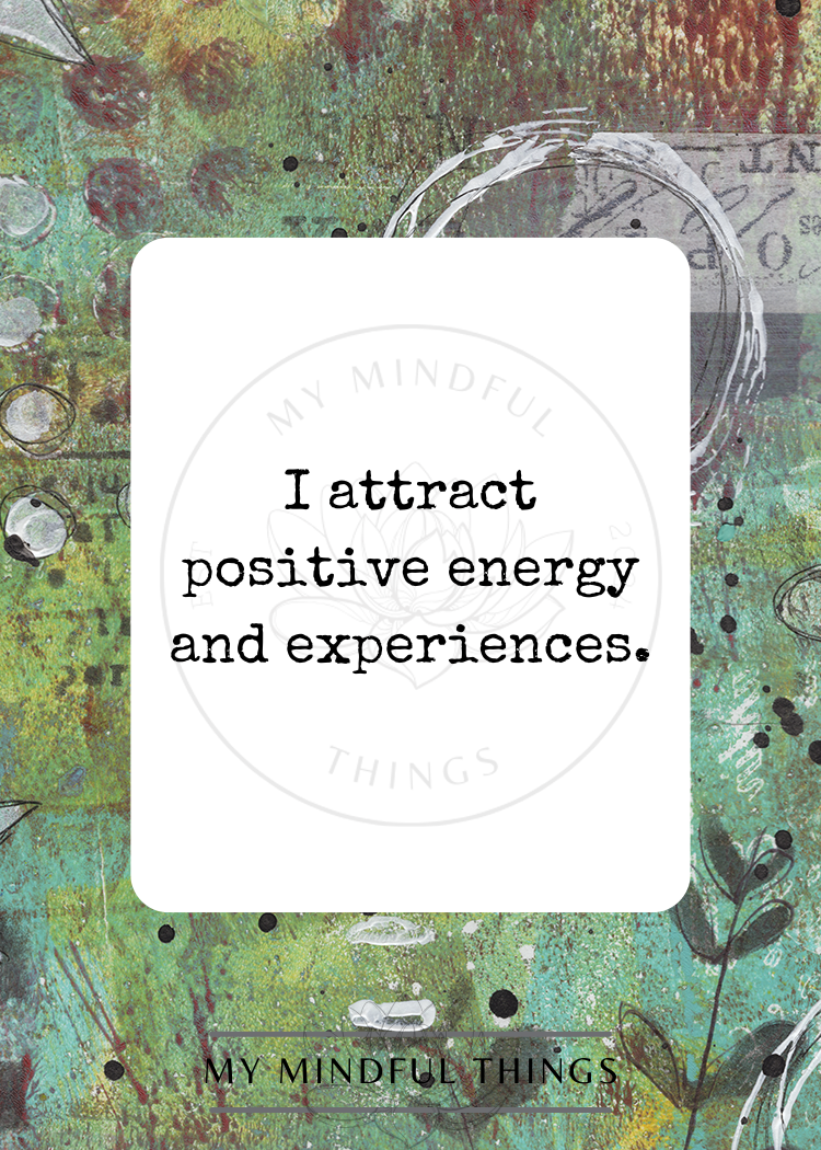 Positive Thinking Affirmations (digital download)