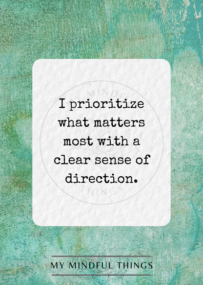 Inner Clarity Affirmation Pack (digital download)