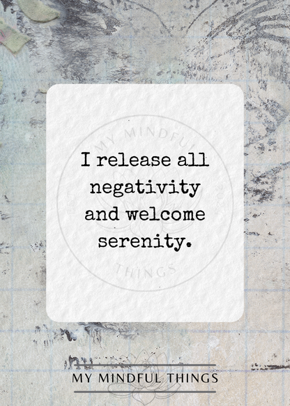 Inner Peace Affirmation Pack (digital download)