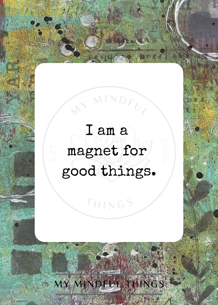 Positive Thinking Affirmations (digital download)