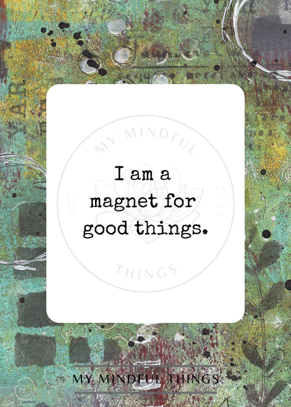 Positive Thinking Affirmations (digital download)