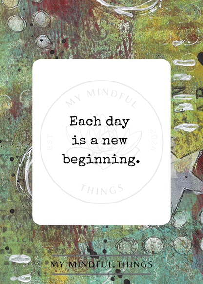 Positive Thinking Affirmations (digital download)