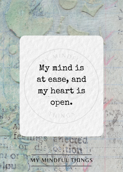 Inner Peace Affirmation Pack (digital download)