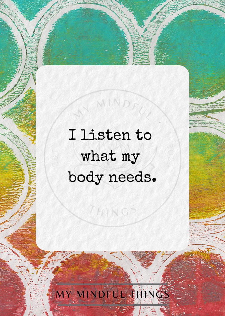 Health &amp; Wellness Affirmation Pack (digital download)