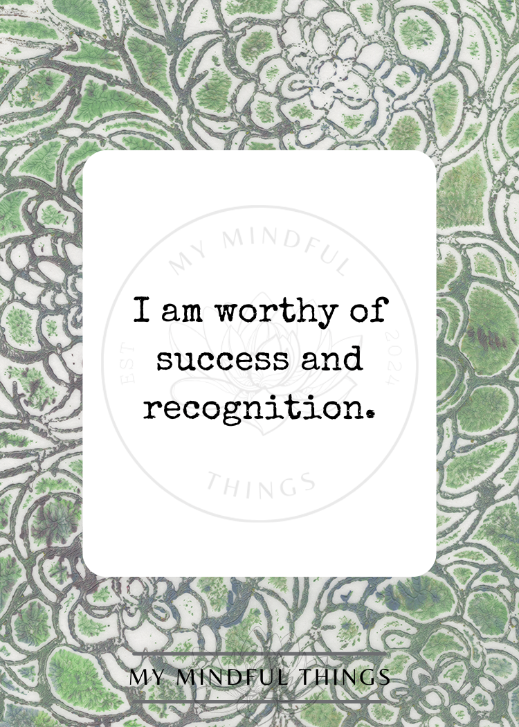 Confidence &amp; Self-esteem Affirmations (digtial download)