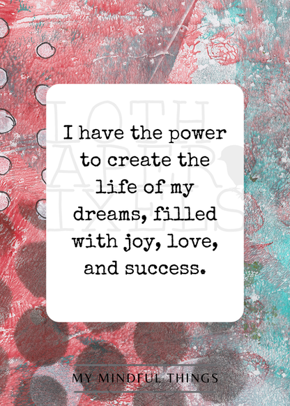 Abundance Affirmation Pack (digital download)