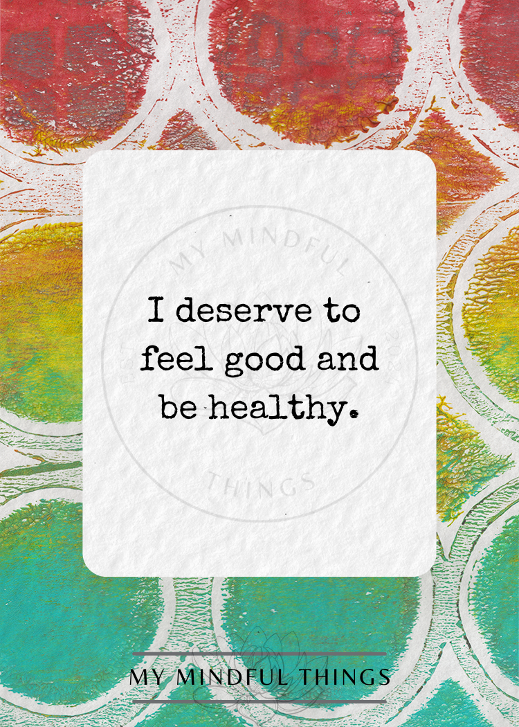 Health &amp; Wellness Affirmation Pack (digital download)