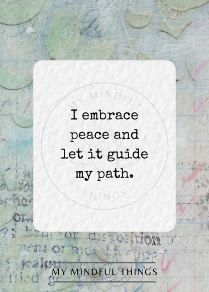 Inner Peace Affirmation Pack (digital download)