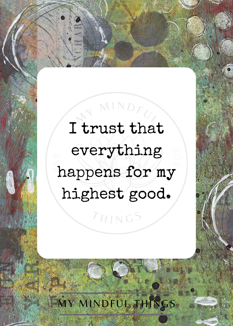 Positive Thinking Affirmations (digital download)