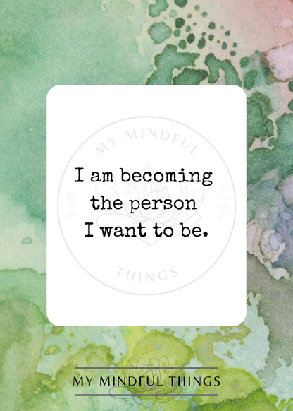 Personal Growth Affirmation Pack (digital download)
