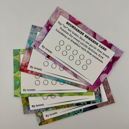 Boundaries Punch Card