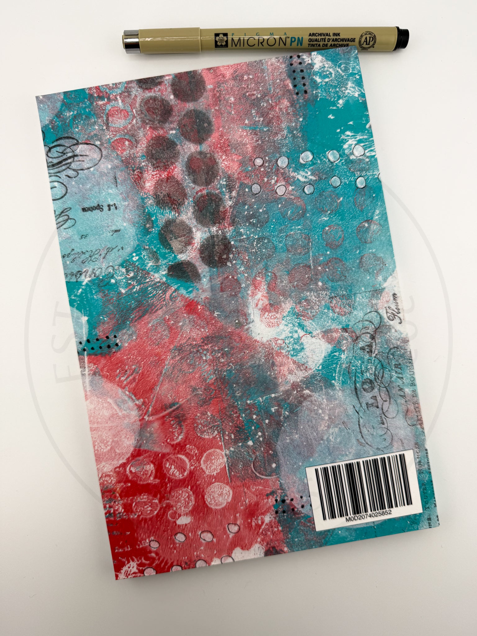 Softcover Journals - pink/turquoise