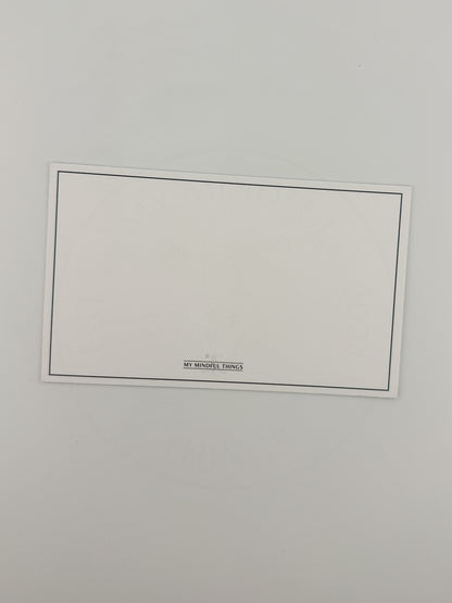 Boundaries Punch Card