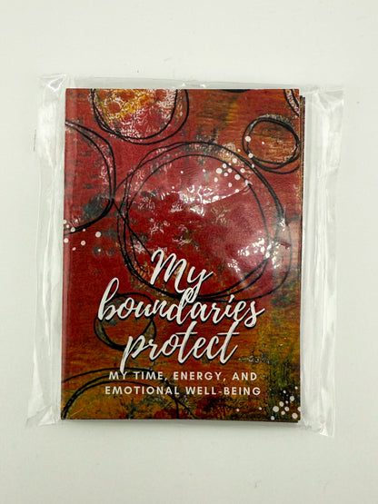 Boundaries Affrimation Card Pack